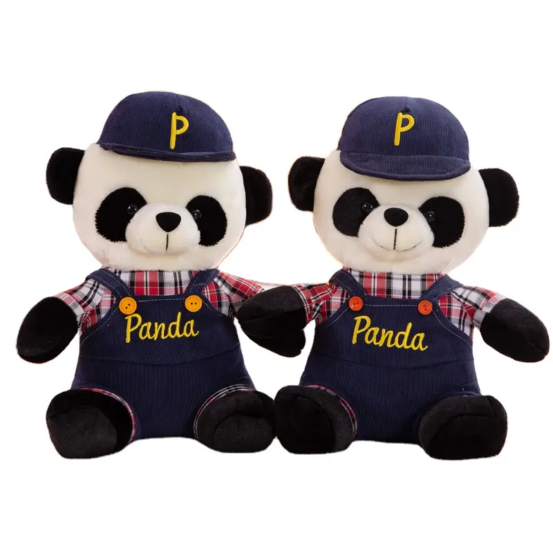 최고의 판매 저렴한 가격 아이 귀여운 중국 만든 베개 플러시 팬더 장난감 팬더 플러시