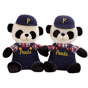 畅销低价儿童可爱中国制造枕头毛绒熊猫玩具熊猫毛绒