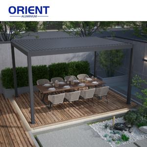 Système de pergola étanche de qualité supérieure Persiennes <span class=keywords><strong>en</strong></span> aluminium réglables Ecrans de confidentialité <span class=keywords><strong>Kit</strong></span> de pergola <span class=keywords><strong>en</strong></span> aluminium bioclimatique - Product Image 3