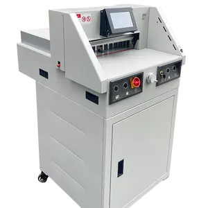 Sysform mesin pemotong kertas elektrik otomatis, pemotong kertas guillotine yang dapat diprogram