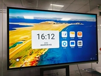Tableau blanc interactif 4K UHD de 55, 65, 75 et 85 pouces, écran tactile, ordinateur tout-en-un pour l'école, le bureau, l'éducation et les réunions