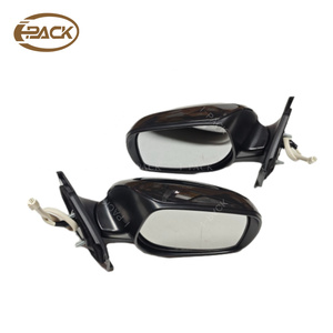 Rétroviseur extérieur noir I-PACK pour <span class=keywords><strong>Toyota</strong></span> <span class=keywords><strong>Yaris</strong></span> Vitz 2010 2011 2012 2013 LHD 5 fils, rétroviseur électrique avec lampe, norme OE - Product Image 4