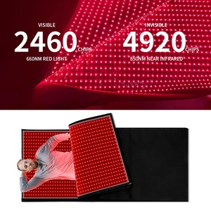 Saidi kırmızı ışık tedavisi tüm vücut rahatlama için büyük Mat 180*80*20cm kızılötesi terapi battaniye taşınabilir Sauna uyku tulumu - Product Image 5