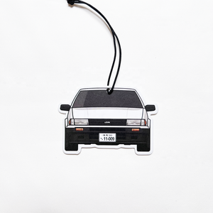 맞춤형 홈 오피스 대시보드, 로고 바닐라 향수 도매가있는 자동차 미니 스프레이 공기 청정기 종이 자동차 - Product Image 3