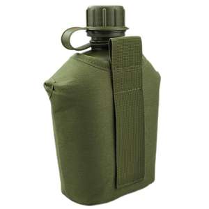 Échantillon gratuit Bouilloire Tactique Avec Boîte À Lunch En Aluminium Camping En Plein Air Survie Molle Bouteille D'eau Avec Couvercle Cantine Tasse - Product Image 2