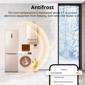 <span class=keywords><strong>Thermostat</strong></span> d'ambiance filaire Tuya WiFi <span class=keywords><strong>pour</strong></span> le contrôle du chauffage de la <span class=keywords><strong>chaudière</strong></span> à <span class=keywords><strong>gaz</strong></span> - Product Image 3
