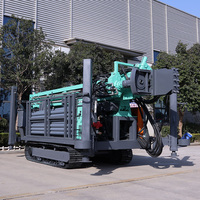 Pompe de forage à circulation inverse pour crawler RC, à moteur diesel, facile à utiliser, pour prélèvement rapide, équipement de prélèvement de poudre de carottage et roulement