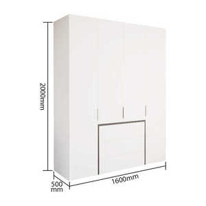 Armadi e Guardaroba in Acciaio, <span class=keywords><strong>Cabina</strong></span> <span class=keywords><strong>Armadio</strong></span> <span class=keywords><strong>con</strong></span> Organizzatore per Vestiti, Guardaroba in Metallo Resistente - Product Image 4