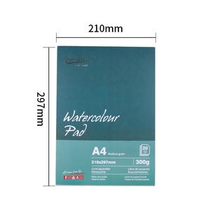 Giorgione-Papel de dibujo de acuarela, 30%, 70%, pulpa de madera, 20 hojas, 300GSM, - Product Image 1