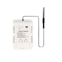 Module de contrôle d'accès intelligent EasyLink Zigbee avec contrôle de température et d'humidité, relais à commande par application, momentané, auto-bloquant et interverrouillable