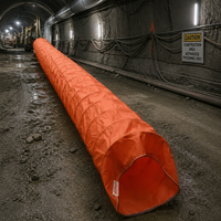 Tuyau de ventilation en PVC durable, résistant à l'eau et au feu, flexible, pour l'Asie du Sud-Est, l'Afrique et l'Europe, vente en gros
