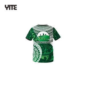 Vente en gros de haute qualité Logo personnalisé imprimé 100% polyester couleurs personnalisées T-shirt hommes respirant surdimensionné col rond T-shirt - Product Image 3