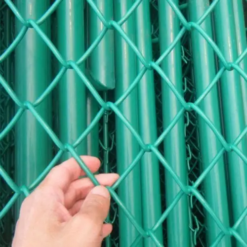 Aluminum Decorative Artificial Construction Residential Welded Cheap Price Mesh Post Chain Link Privacy Gate Fence