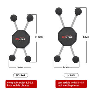 Support de téléphone de <span class=keywords><strong>voiture</strong></span> flexible poignée de montage de téléphone avec base à ventouse à verrouillage par torsion - Product Image 3