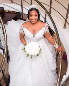 S575F 2025 High Quality New Fashion Hot Selling Customize Elegant Women's Wedding Dress - Product Image 2
