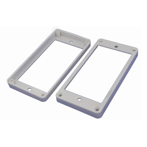 إطار حلقات تثبيت صغيرة بلاستيكية إطار منحني بديل من <span class=keywords><strong>Humbucker</strong></span> حلقة بيك آب الغيتار المنحدر للغيتار الكهربائي أو الجهير - Product Image 3