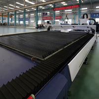 Machine de découpe laser à fibre CNC 5 axes 3Kw 6Kw 1530 Prix pour l'acier inoxydable Machine de découpe laser de métal 12KW