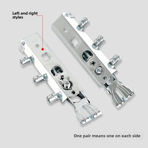 Soporte oculto para colgar en la pared, para gabinetes de cocina, resistente, ajustable, capacidad de carga de 160 kg - Product Image 5