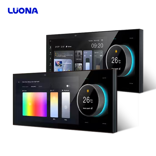 2025 Smart Products Tuya Smart Home F6 6-Inch Zigbee Gateway Smart Control Panel Alexa Compatible Smart Devices for Home