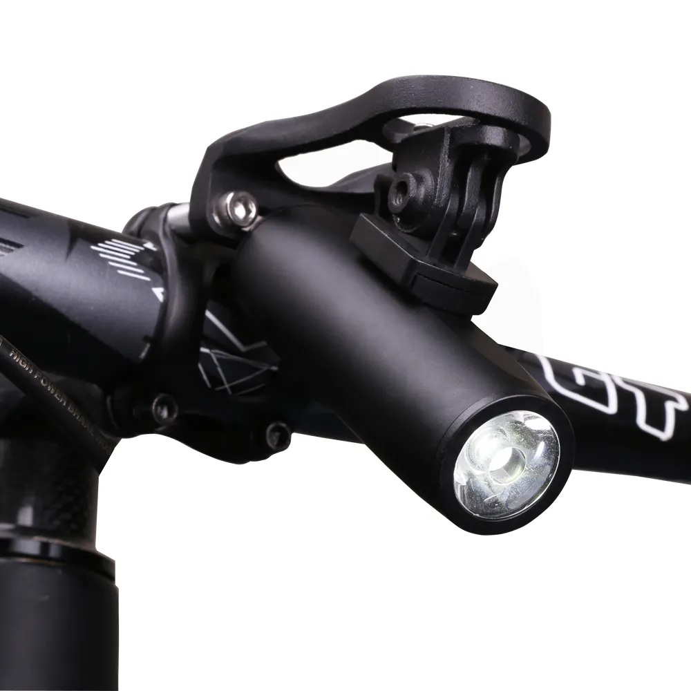 Süper parlak akülü bisiklet bisiklet ön ışık boynuz ile, güneş enerjili 1000 lümen USB şarj edilebilir Led lamba bisiklet ışığı