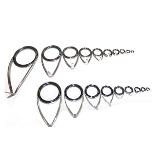 Vòng Gốm Khung Thép Không Gỉ Kích Thước Cần Câu Cá Biển Hướng Dẫn Dòng KL Một Chân Chất Lượng Cao Vận Chuyển Nhanh Cần Câu Tự Làm - Product Image 3