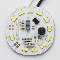 Fabrication de circuits imprimés LED en aluminium sur mesure, MCPCB monocouche, haute dissipation thermique, 0,5-4 oz de cuivre