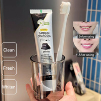 Dentifrice au charbon de bambou personnalisable de haute qualité, blanchiment naturel des dents activé par le charbon, pour la maison, vente en gros directe du fabricant