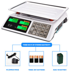 डिजिटल मूल्य निर्धारण कंप्यूटिंग पैमाने 30kg/40kg गिनती वजन पैमाने डिजिटल तालिका पैमाने गणना वजन और PriceSteel बटन - Product Image 4