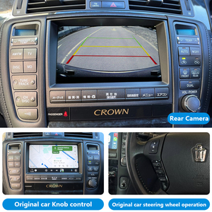 Vương miện tự động thiết bị điện tử grs184 OEM đơn vị đứng đầu không dây Apple Carplay Android tự động tích hợp bộ dụng cụ xe DVD Player cho TOYOTA xe - Product Image 4