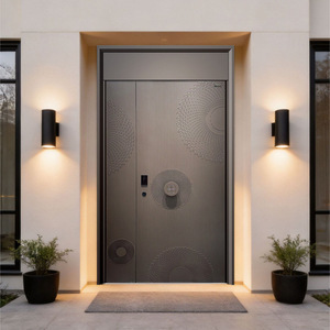 <span class=keywords><strong>Porte</strong></span> de sécurité antivol en aluminium moulé <span class=keywords><strong>sur</strong></span> <span class=keywords><strong>mesure</strong></span>, ensemble de portes doubles, portail <span class=keywords><strong>d</strong></span>'<span class=keywords><strong>entrée</strong></span> pour maisons individuelles et villas, <span class=keywords><strong>porte</strong></span> pare-balles et coupe-feu - Product Image 2