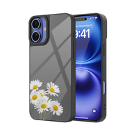 Antichoc Miroir Mobile Cell Cases pour Iphone 16 Plus Tpu Mobile Phone Protector Compatible Phone Case Phone Cover