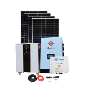 ระบบพลังงานแสงอาทิตย์แบบพกพาใหม่ 3KW 10KW และระบบพลังงานแสงอาทิตย์ - Product Image 1