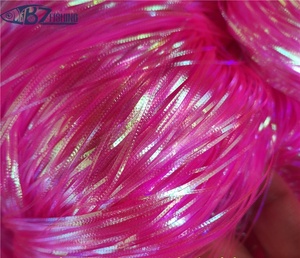 Fly Tying Materials Saltwater Flies Pike Skins Lateral Scale Corrugated Flash Strands <strong>Gliss</strong> and Glow - Product Image 6