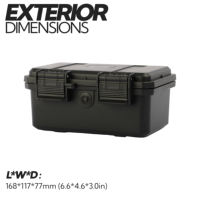 INCHOI CASES - Vente en gros d'étuis en plastique rigide imperméables avec mousse antichoc, petits étuis de rangement pour outils en plastique, boîte à outils