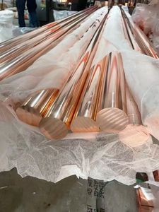 המוט 99.9% נחושת טהור לשימוש תעשייתי עם שירותי ריתוך וכיפוף - Product Image 3