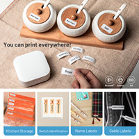 Imprimante d'étiquettes thermique portable mini de petite taille Q30 Aimo 15 mm Fabricant d'autocollants pour iOS Android