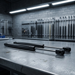 Resorte de Gas Autolubricante de Acero con Capacidad de Carga de 100 lb, Izquierdo, para Uso Industrial sin Mantenimiento - Product Image 1