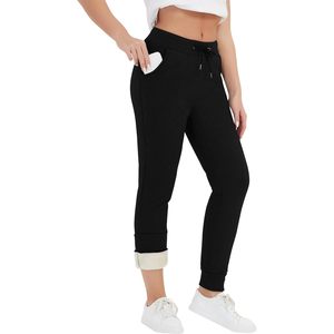 FOXA Women's Sherpa Fleece <b>Lined</b> Joggers Sweatpants Winter Warm <b>Pants</b> With Pockets XS 2XL - Product Image 2