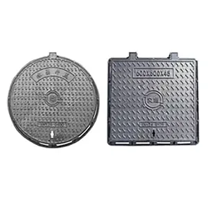 Fournisseur chinois de couvercles de manhole ventilés en fonte ductile à bas prix, moule de haute qualité pour couvercles de trappe, couvercles décoratifs pour fosses septiques - Product Image 5