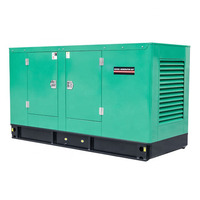 Groupe électrogène diesel silencieux commercial avec contrôleur ATS 50 Hz 120 kW 150 kVA pour alimentation de secours en supermarchés et magasins de détail