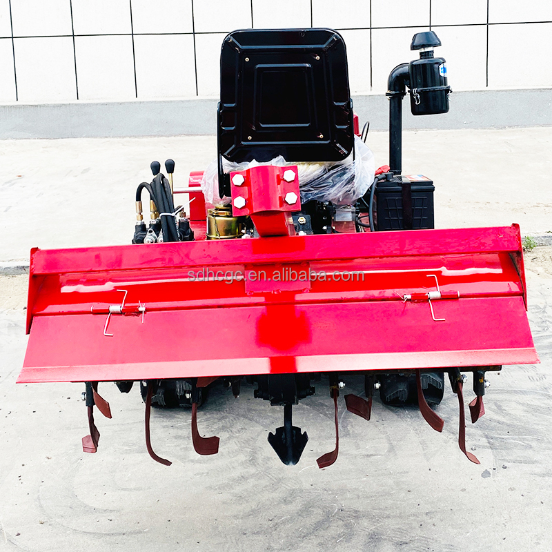 Used 25HP Diesel Rotary Tiller Cultivator