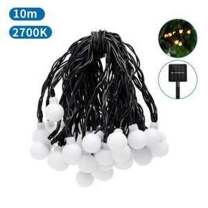 Solar <b>String</b> Lights 10M 2700K Warm White Outdoor <b>Garden</b> Decor - Product Image 1