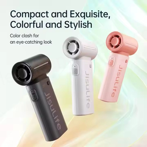 Perfect Gift JisuLife Life9 Foldable Outdoor USB <b>Handheld</b> <b>Fan</b> with Five-Speed Adjustment Super Long Battery Life (Plastic) - Product Image 5