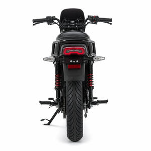 Moto électrique à batterie interchangeable 72V 85km/h, transmission par chaîne 428, double siège pour trajets quotidiens et <span class=keywords><strong>location</strong></span> - Product Image 3