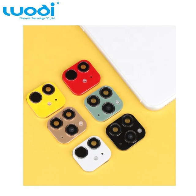 Metal Camera Lens Sticker for iPhone X XS Max Camera Cover Seconds Change to iPhone 11 Pro Max