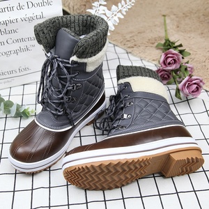 Facile Robe TPE Protection de L'environnement PU Semelle Extérieure Dames Imperméable À L'eau Hiver Femmes Bottes De Neige - Product Image 3