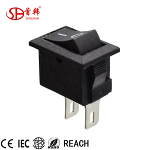 <span class=keywords><strong>Mini</strong></span> 15*10 mét 2 Pin thuyền Rocker chuyển SPST on off 2 cách cho nước Dispenser Rocker chuyển - Product Image 1