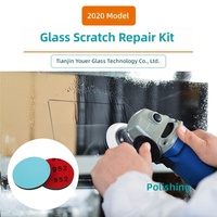 UerGlass 2020 – Tampons de polissage et de rectification pour verre – Outil indispensable pour traiter les rayures profondes, les rayures mineures et les brûlures thermiques