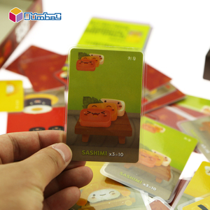 Tarjeta caso de tapa de plástico de la tarjeta de juego de plástico material impermeable jugando a las cartas - Product Image 6