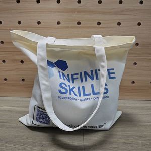 Bolsa de Lona Resistente de 12 oz con Logotipo Personalizado, para Promociones, Talleres Educativos, Estudiantes, Maestros, Reutilizable - Product Image 2